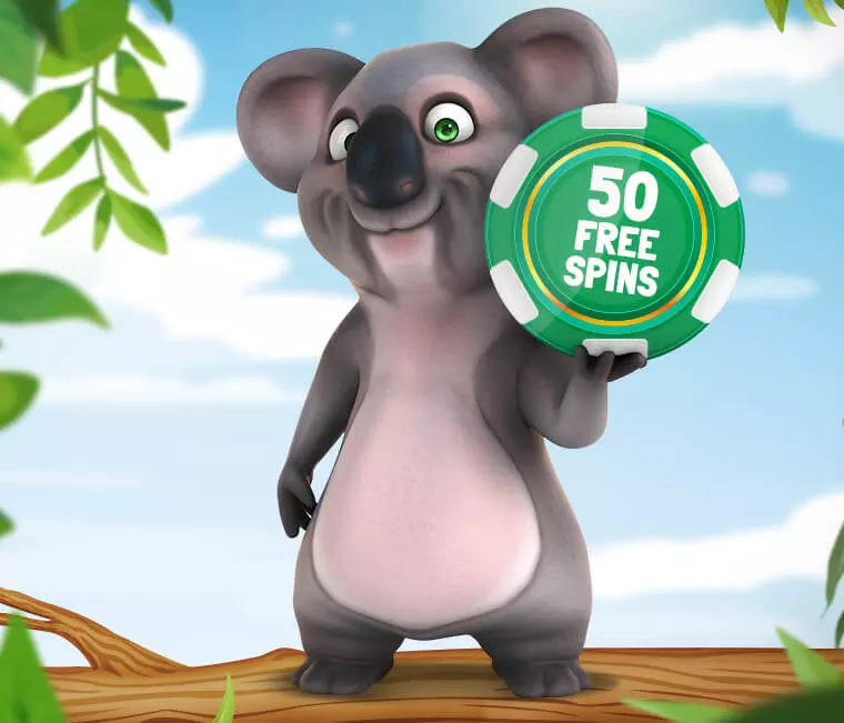 Claim your 50 free spins now!